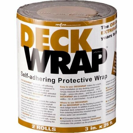MFM BUILDING PRODUCTS 3 in. X25' Deck Wrap 3914A